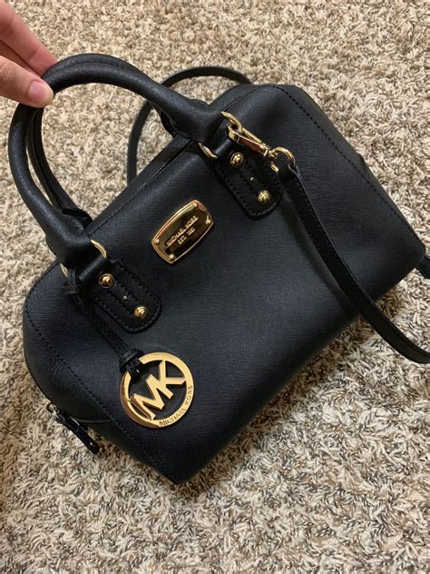 michael kors gold mini purse|Michael Kors small black purse.